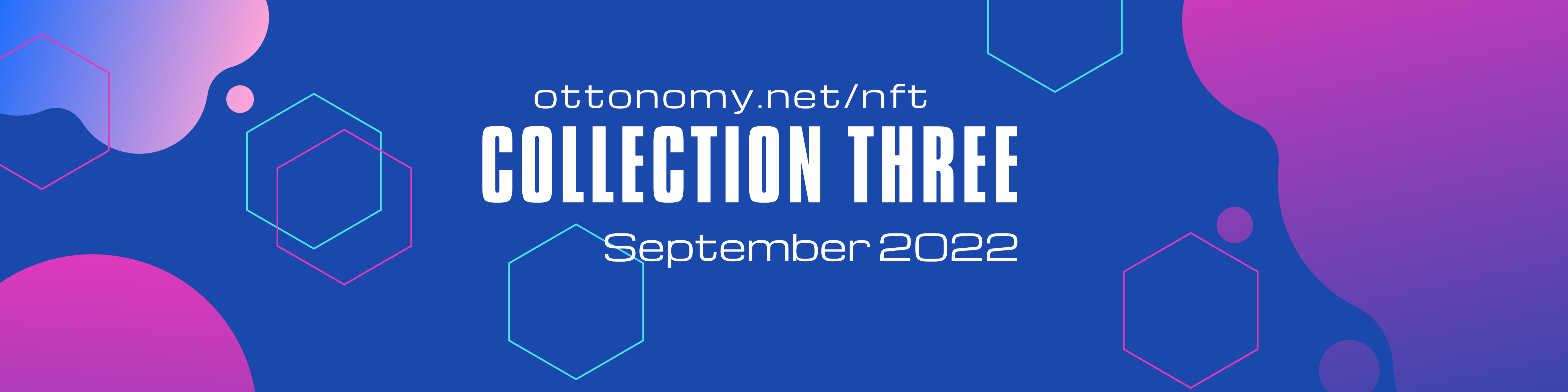 NFT collection three coming September 2022